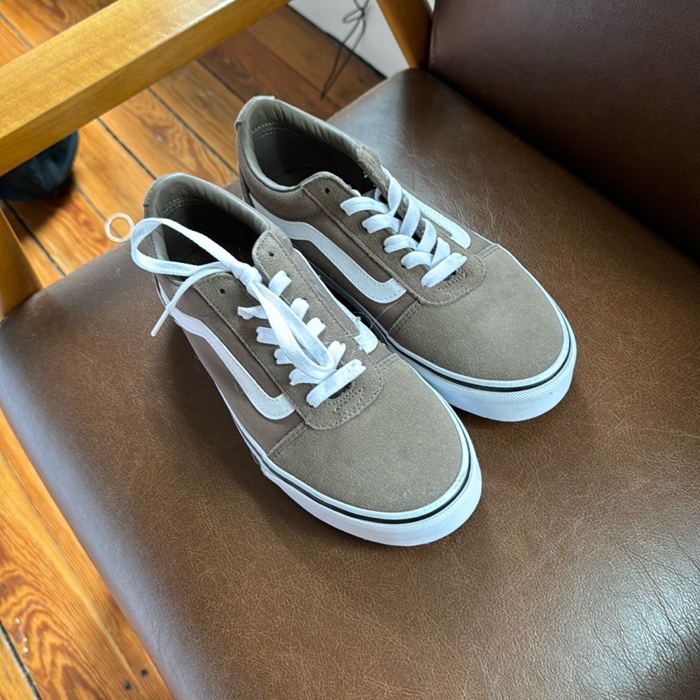 NEW tan vans